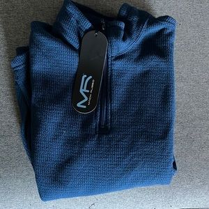 Mens M Blue Sweater Mark Russo
